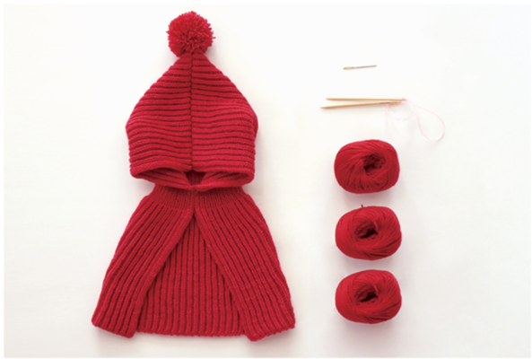 모자 망토 - Knitting Kit