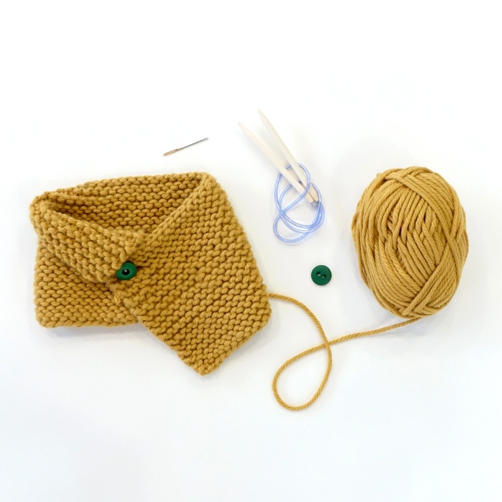 언발란스 넥워머 - Knitting Kit