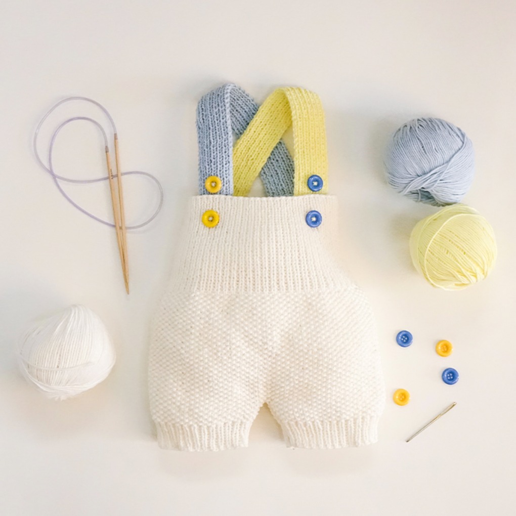 아기 용 롬퍼  - Knitting Kit