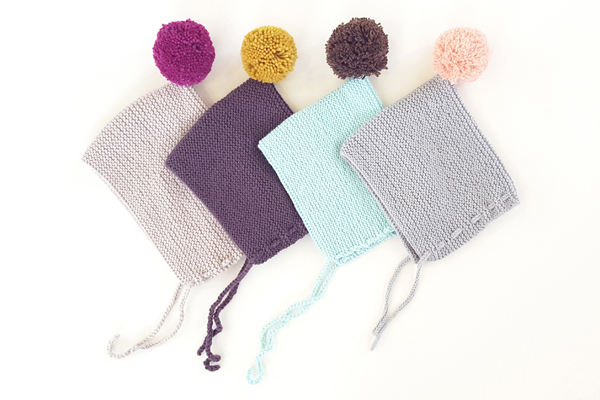 아기 방울 보닛- Knitting Kit
