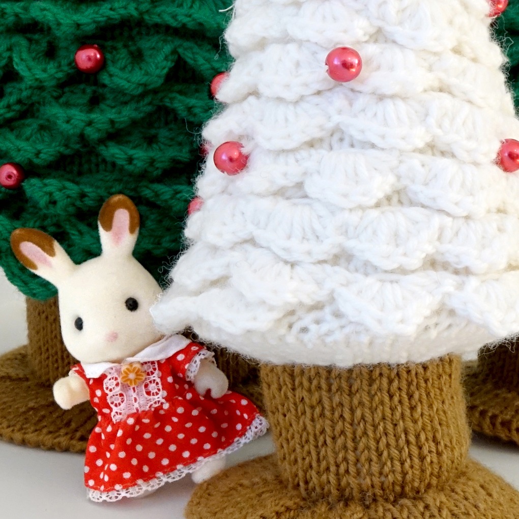 화이트 크리스마스 트리 - Knitting Kit